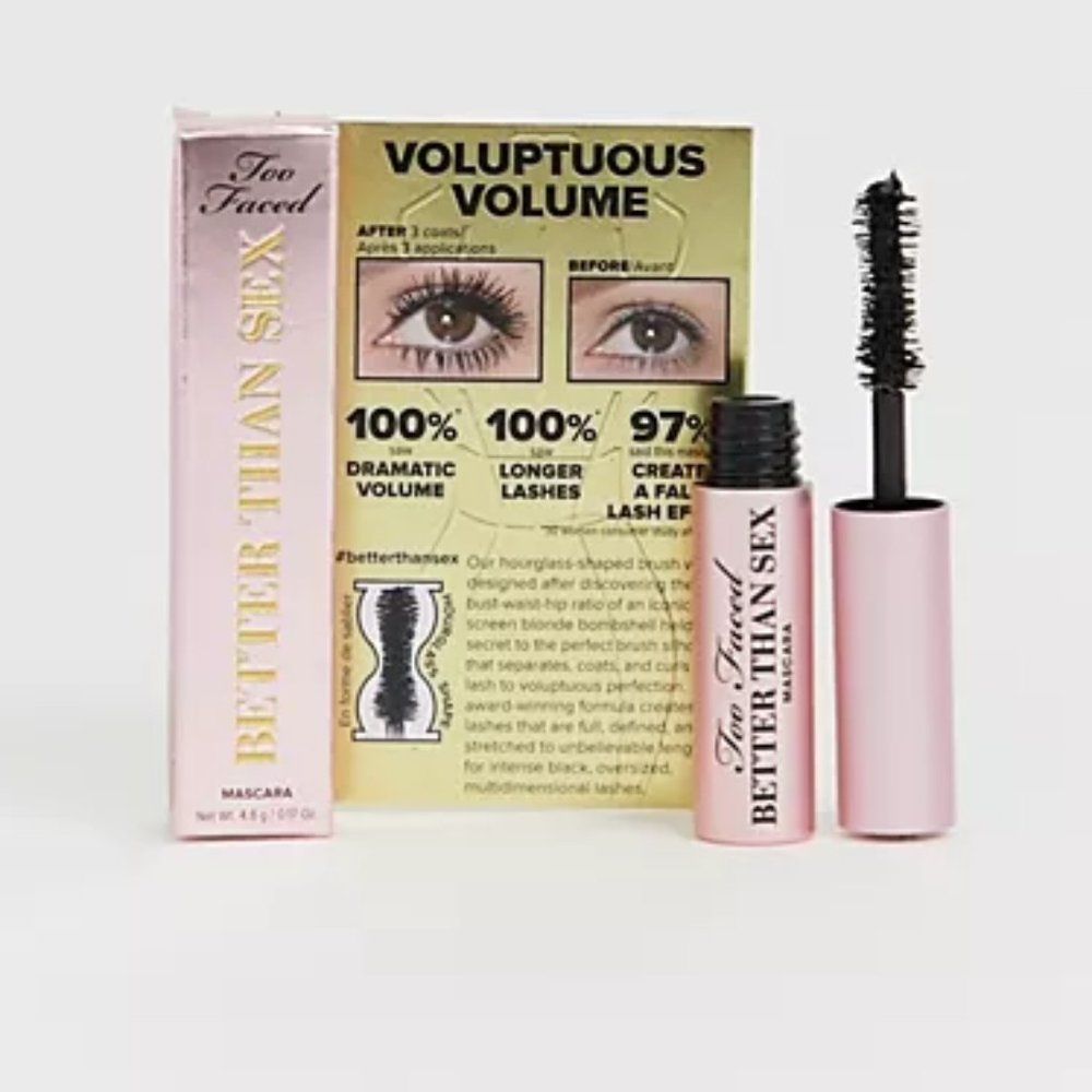 Too Faced Travel Size Better Than Sex Volumizing Mascara
